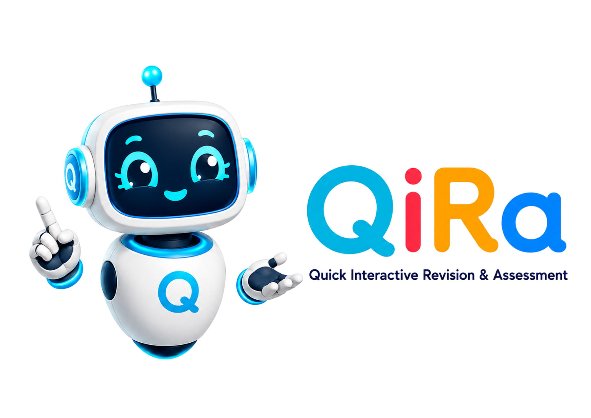 QiRa mascot and logo